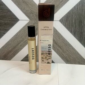 Good Chemistry MINERAL DESERT Rollerball Cologne w/ Essential Oils .25 oz Unisex